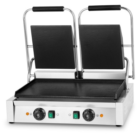 Bistecchiera Elettrica Multi Grill Per Panini Waffle 500 Watt Doppia Piastra  